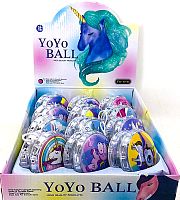 ЙО-ЙО Единорог YO-YO BALL, 12 шт/упак.