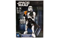 Конструктор KSZ SPACE WARS Командир штурмовиков 320, высота 24,5 см, 100 деталей