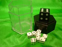 Фокус Бомба из кубиков (набор для фокусов), пластмасса, металл, размер 5*5*7 см