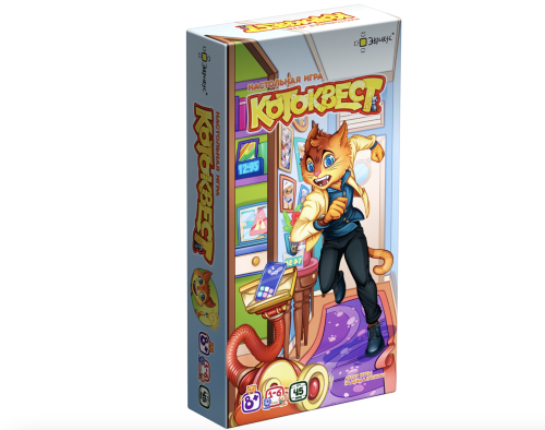 Настольная игра "Котоквест" Настольная игра "Котоквест"
