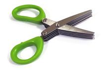 Ножницы кухонные для нарезки зелени HERB SCISSORS KITCHEN 5 лезвий, длина 13,5 см