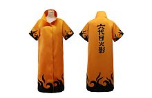 АНИМЕ Плащ Naruto Минато Намиказе 6-й Хокаге, оранжевый, размер M 