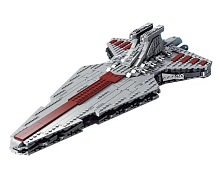 Конструктор STAR WARSHIP "Атакующий крейсер Республиканцев класса Венатор" K107, 878 деталей