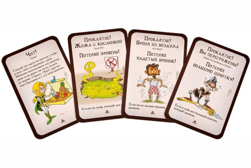 Настольная печатная игра "МАНЧКИН Подземелья & подземелья" 12+ фото 3