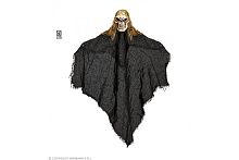 Призрак висящий декоративный 10032, пластик, ткань, размер 50 см