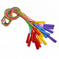 Скакалка с пластмассовыми ручками, длина 3 метра