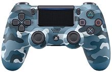 Джойстик PS 4 Controller Wireless Dual Shock (Сhina) (G2) Camouflag Blue (хаки синий)