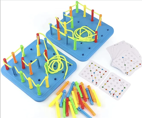 Настольная игра ПРОДЕНЬ ВЕРЕВОЧКУ Настольная игра ПРОДЕНЬ ВЕРЕВОЧКУ