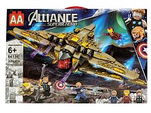 Конструктор AA ALLIANCE SUPER HERO "МСТИТЕЛИ: Космический корабль Таноса Святилище-2" 64134, 326 дет
