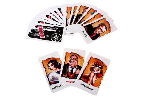 Настольная игра MAFIA "Мафия. Люкс" карточная /80 фото 3