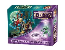 НАБОР Фигурки светящиеся"СКЕЛЕТЫ" 6 шт/кор /60