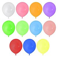 Шары воздушные 10" МИКС латекс, 11 цветов, 25 шт/уп