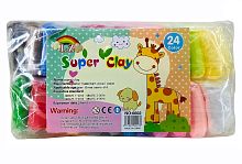 Набор Пластилина Super Clay 3620 (6602), 24 шт/уп