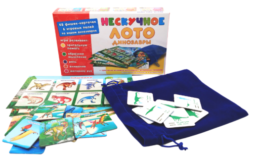 Нескучное лото "Динозавры" /45 фото 3 Нескучное лото "Динозавры" /45 фото 3