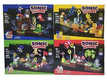 Конструктор SONIC The Hedgehog 4в1 12003, 203-211 деталей, 4 шт/уп
