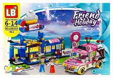 Конструктор LB Friend Holiday "Кондитерская лавка" LB8103, 411 деталей