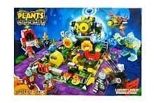 Конструктор Plants DEFENSE BATTLE Зомби против растений "Армагеддон" 98484, 784 детали