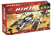 Конструктор BELA NINJA "Внедорожник с суперсистемой маскировки" 10529, 1135 деталей