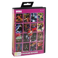 Картридж 16bit 16в1 AB-16002 ROBOCOP 3/ RAMBO 3/ GOLDEN AXE 2/ CHASE H.Q.2  64MB