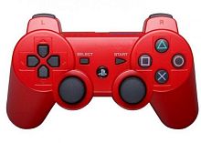 Джойстик PS 3 беспроводной Controller Wireless Dual Shock RED (красный)