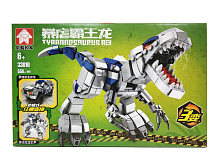 Конструктор DINOSAUR WORLD "Динозавры: Тиранозавр Рекс 3в1" 33010, 556 деталей