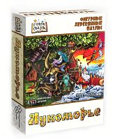 НИ Деревянный пазл Страна Сказок "Лукоморье", 65 деталей, 4+