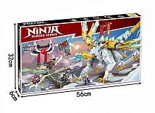 Конструктор NINJA "Ледяной дракон Зейна" 11158, 1020 деталей