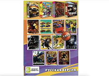 Картридж 16bit 15в1 A-1501 15в1 ТАНКИ 2011 / MAFIA / DIABLO / BOMBER+... 256MB