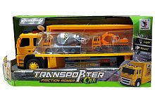 Набор строительный машин Трейлер + 2 машины 1188-22, Свет, Звук, 40 см