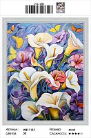 Алмазная мозаика Painting Diamond WB11157, холст на подрамнике, круглые стразы, 40x50 см