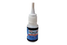 Клей секундный цианакрилатный COSMA CA-500.200, вес 20 г, флакон