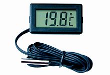 Цифровой термометр с выносным датчиком KJX-1 Digital Thermometr 28 x 48 мм