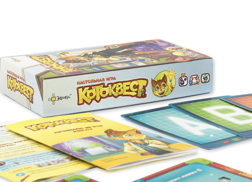 Настольная игра "Котоквест" фото 2 Настольная игра "Котоквест" фото 2
