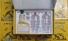 Вакуумные массажные банки ABC, набор 12 штук