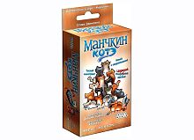 Настольная печатная игра "МАНЧКИН Котэ" дополнение к базовой игре, 12+