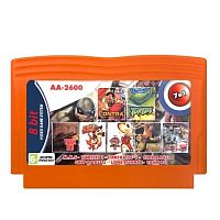 Картридж 8bit 7в1 AA-2600 М.К.5(30 р.)+TURTLES 1+CONTRA 24*1+CHIP & DALE 1,2+TANK 90+LODE RUNER