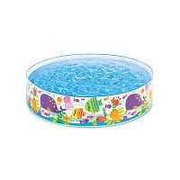 Детский бассейн INTEX "Подводный Мир" 183х38см, 958л, от 3 лет