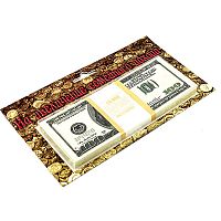 Деньги прикол сувенирные Доллары $ 100