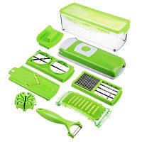 Овощерезка универсальная Супер Слайсер Vetta, 14 предметов.нержавеющая сталь