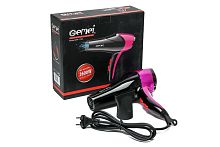 ФЕН Gemei Professional GM-1766, 2600W, 3 насадки, 2 скорости