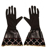 Перчатки Пирата люкс черные 7094G, без размера