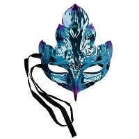 Маска карнавальная "Жар-птица" синяя, без размера 