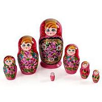 Матрешка "7в1" расписная, 7 кукол, высота 21 см, диаметр 10 см