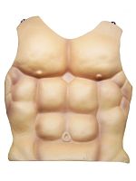 Торс культуриста (жилет), телесный пенопропилен, длина 50 см