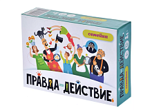 Настольная карточная игра "ПРАВДА ИЛИ ДЕЙСТВИЕ?! Семейка", 110 карт, 2-12 игроков, от 6 лет 