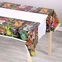 Скатерть "Сказки" Baba-Yaga, полиэтилен, прямоугольная, 180x108 см