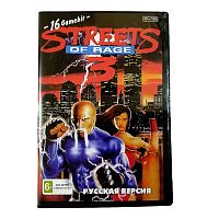 Картридж 16bit одноигровый BARE KNUCKLE 3 (STREET OF RAGE 3) 24Мб
