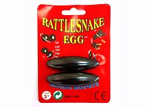 Магниты-трещетки большие Rattlesnake EGG Ø 1 cм х 6 см, серый, 2 шт/ на блистере