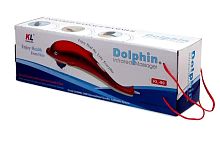 Массажер для тела c ик-прогревом "Дельфин" Infrared Massager JT-889, 40 см большой