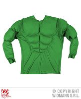 Костюм Рубашка Супер Мускулы (Халк) 12602, зеленая, размер M